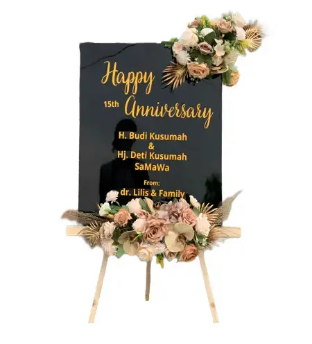 Papan Bunga Akrilik Sidaurip