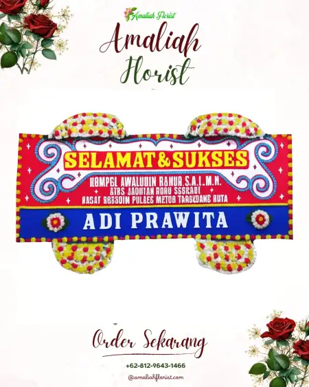 Papan Bunga Ucapan Selamat Sidaurip